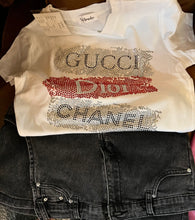 Load image into Gallery viewer, &quot;Gucci, Dior, Chanel&quot; Crop-Top
